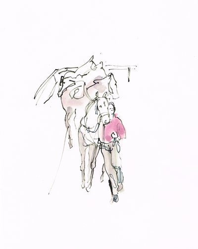 İsimsiz, 2018 (kağıt üzeri suluboya) by Michael Frith