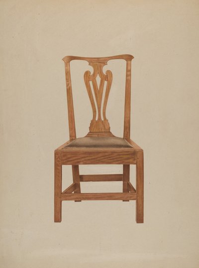 Sandalye, ç. 1938. by Michael Riccitelli