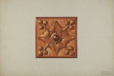 Mantel Oymacılığı, 1939. by Michael Riccitelli