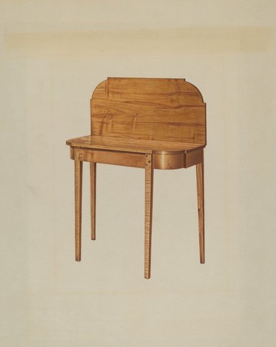 Duvar masası, c. 1938. by Michael Riccitelli