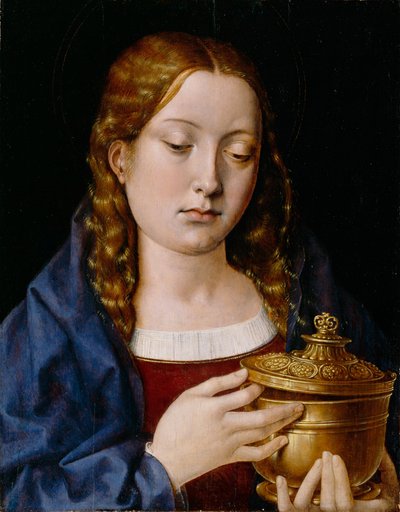 Magdalalı olarak Aragonlu Catherine by Michael Sittow