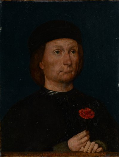 Pembeli Bir Adamın Portresi by Michael Sittow
