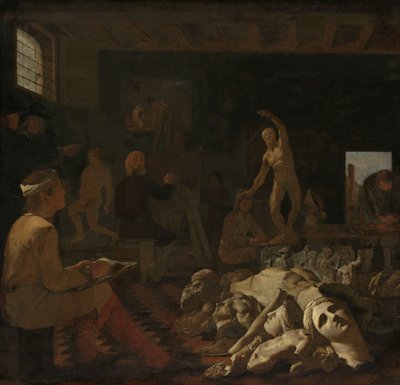Bir Ressamın Atölyesi by Michael Sweerts