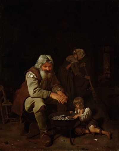 Bir Kış Alegorisi by Michael Sweerts