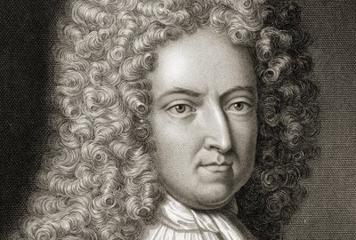 Daniel Defoe 1660-1731 Ayrıntı, 18. yüzyılın başları by Michael Vandergucht