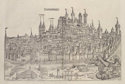 Nürnberg, 1493. by Michael Wolgemut