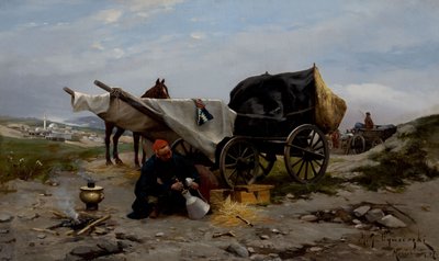 Yolculuktan Dinlenme by Michal Pawel Gorstkin-Wywiórski