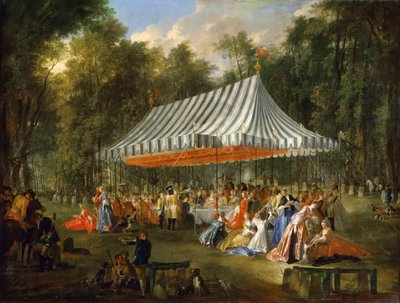Charles William Ferdinand, Heredi onuruna le Prince Louis François de Conti tarafından verilen kutlama by Michel Barthelemy Ollivier