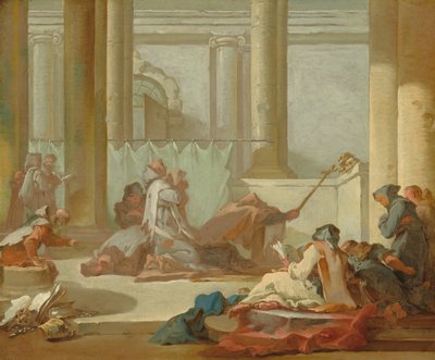 Kafataslarının Hayranlığı, c. 17331734. by Michel Francois Dandre Bardon