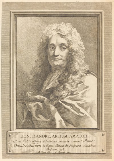 Sanatçının Babasının Portresi by Michel François Dandré Bardon after Jean Baptiste Van Loo