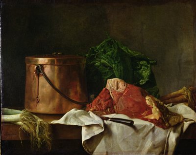 Güveç için hazırlıklar by Michel Honore Bounieu