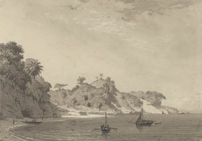 Cedars Körfezi by Michel Jean Cazabon