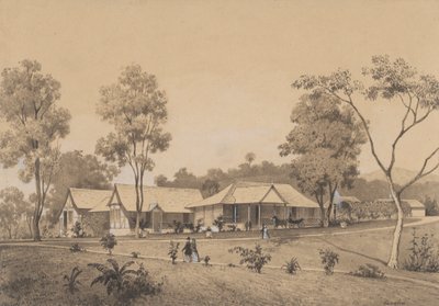 Kulübe, Valinin Konutu by Michel Jean Cazabon