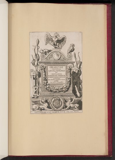 Hubert Goltzius için Başlık Sayfası Minör ve Isles Nomismata by Michel Lasne after Sir Peter Paul Rubens