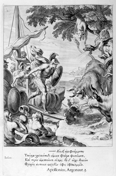 Jason ve Argonotlar, 1655 by Michel de Marolles