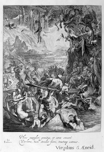 Cehennem Sahnesi, 1655 by Michel de Marolles