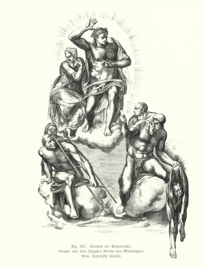 Yargıç İsa, Michelangelo