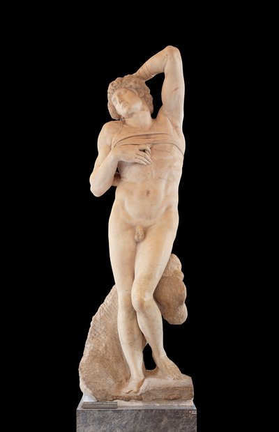Tutsak, Ölen Köle olarak bilinir by Michelangelo Buonarroti