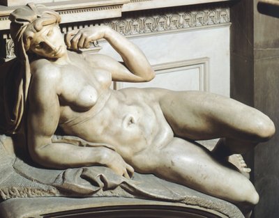 Şafak (Aurora), Michelangelo (1475-1564) tarafından Lorenzo de