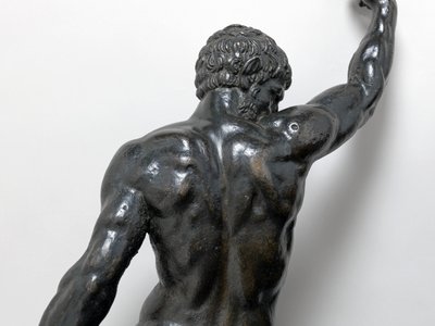 Panterlere binen çıplak bacchants, c.1506-08 (bronz) by Michelangelo Buonarroti