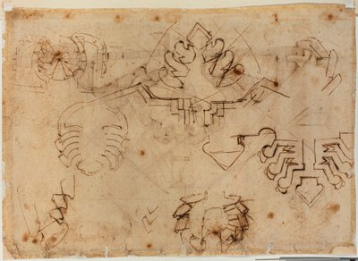 Tahkimat çalışmaları by Michelangelo Buonarroti
