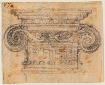 İyonik sermaye çalışması by Michelangelo Buonarroti
