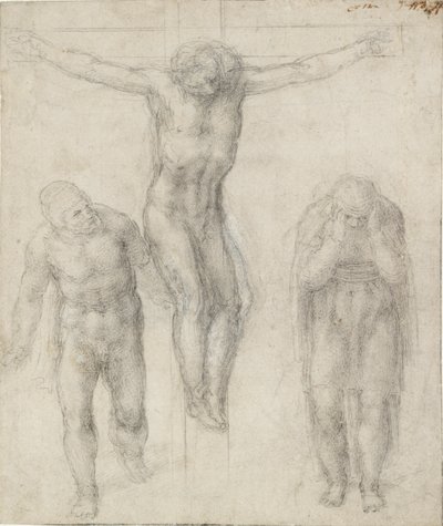 Çarmıha Gerilme, 16. yüzyıl by Michelangelo Buonarroti