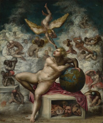 İnsan Hayatının Rüyası, 1533 Sonrası by Michelangelo Buonarroti