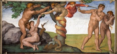 Cennetten Kovulma by Michelangelo Buonarroti