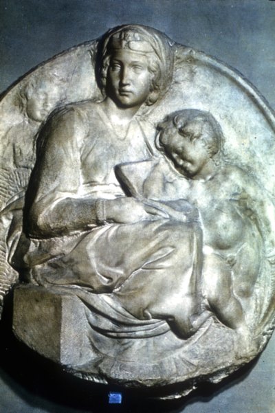 Bakire ve Çocuk, 1504-1505 by Michelangelo Buonarroti