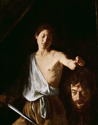 Golyat Başlı Davut, 1606 (ayrıntılar için bkz. 100350) by Michelangelo Merisi Caravaggio