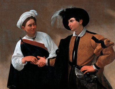 İyi Şanslar, 1595 by Michelangelo Merisi Caravaggio