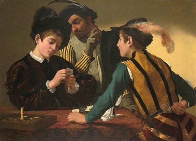 Kart Keskinleri by Michelangelo Merisi Caravaggio