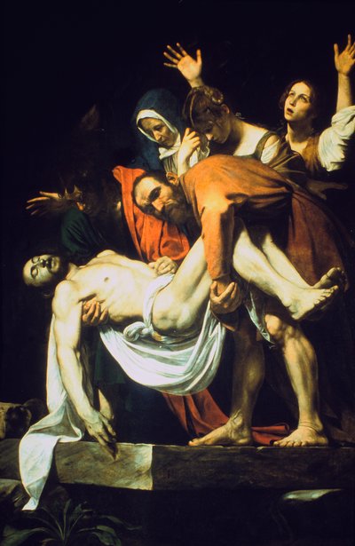 Mezarda Yatırma İfade Alma, Entombment, 1602-16044 by Michelangelo Merisi Caravaggio