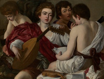 Müzisyenler, 1597. by Michelangelo Merisi Caravaggio