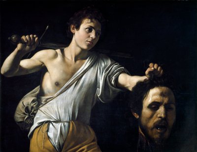 Goliath Başkanı ile David, by Michelangelo Merisi da Caravaggio