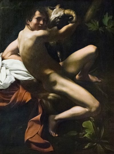 Vaftizci Yahya, Koçlu Gençlik by Michelangelo Merisi da Caravaggio