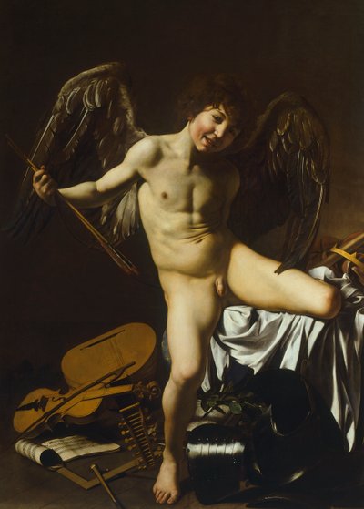 muzaffer aşk tanrısı by Michelangelo Merisi da Caravaggio