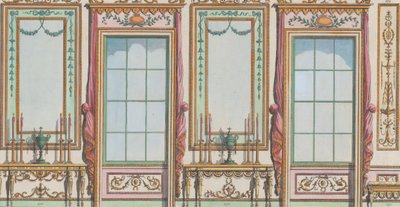 Pencereli ve İskele Camlı İç Süslü Duvar, no. 267-273..., 27 Şubat 1784. by Michelangelo Pergolesi