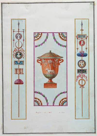 Duvar dekorasyonu by Michelangelo Pergolesi