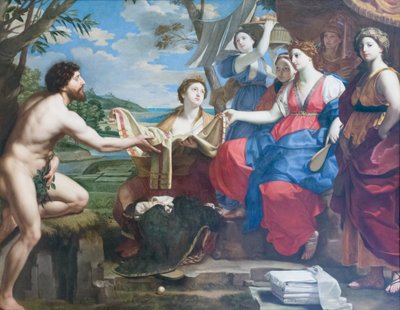 Ulysses ve Nausicaa, 1654'ten sonra, Michele Desubleo (tuval üzerine yağlı boya) by Michele Desubleo