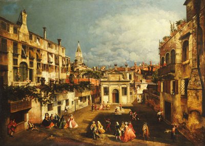 Campo San Gallo, Venedik, c.1740