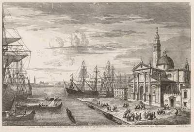 Venedik Manzaraları: St. Marks Havzası, 1741. by Michele Marieschi