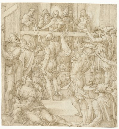 İnsanlara gösterilen Mesih by Michiel Coxie (I)
