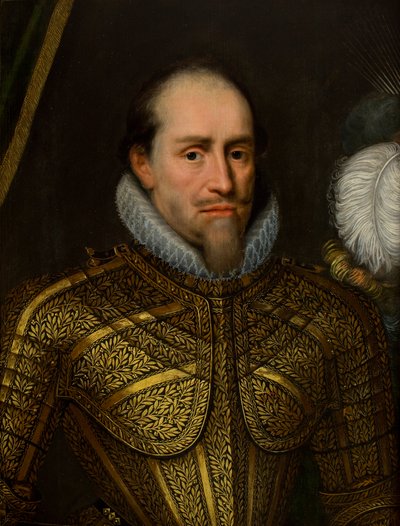 Zırhlı Bir Adamın Portresi (tuval üzerine yağlıboya) by Michiel Jansz. van Miereveld