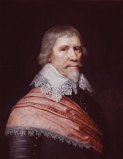 Sir Edward Cecil, 1. Vikont Wimbledon, 1631 by Michiel Jansz. van Miereveld