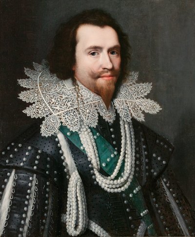 George Villiers, 1. Buckingham Dükü 1592-1628, 1625-1626 by Michiel Jansz van Mierevelt