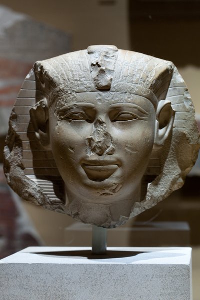 Bir Kral Başkanı, Muhtemelen Seankhkare Mentuhotep III, c.2000–1988 MÖ (kireçtaşı) by Middle Kingdom Egyptian