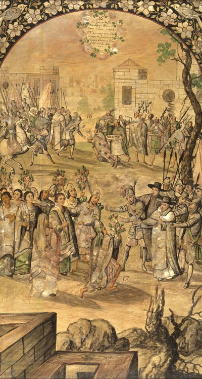 Hernan Cortes par Gonzalez, Miguel ve Juan tarafından Meksika