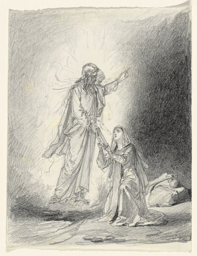 Bana Dokunma; noli bana mandalina by Mihaly von Zichy
